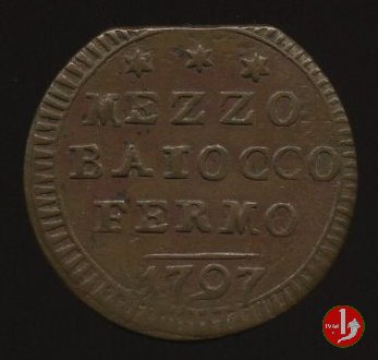 mezzo baiocco 1797 (Fermo)