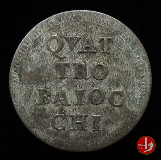 muraiola da 4 baiocchi 1777 (Roma)