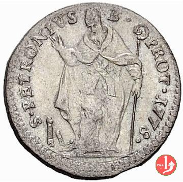 muraiola da 4 bolognini chiavi 1778 (Bologna)