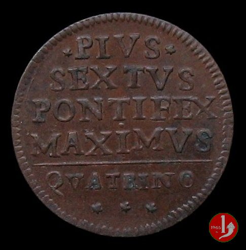 quattrino 1795-1796 1796 (Bologna)