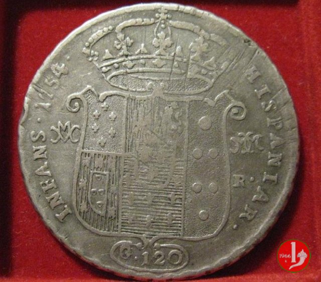 Piastra con stemma 1754 (Napoli)