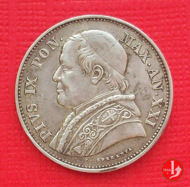 2,5 lire 1867 (Roma)