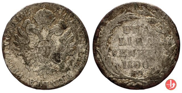 1 lira 1800 (Venezia)