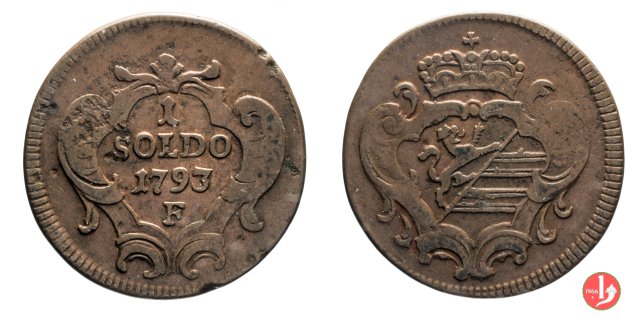 1 soldo 1793 (Hall)