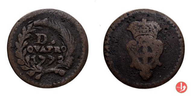 4 denari 1772 (Genova)