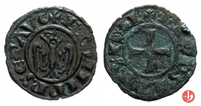 Denaro (aquila 1244) 1244 (Messina)