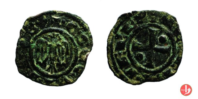 Denaro (aquila testa a s.)  (Messina)