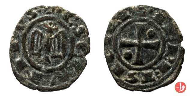 Denaro (aquila testa a s.)  (Messina)