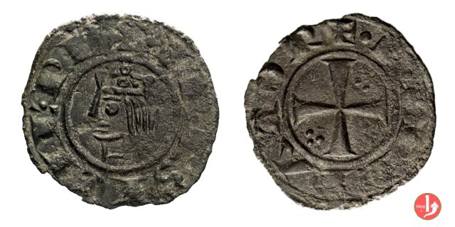 Denaro (testa coronata a sx)  (Messina)