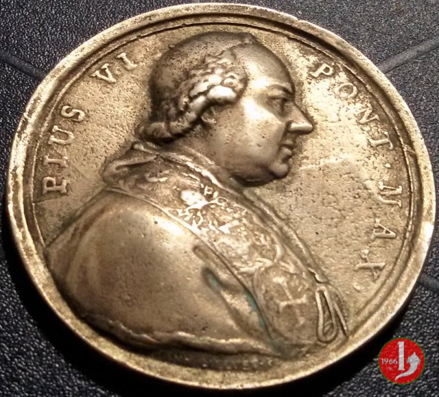 Commemorativa elezione al Pontificato -P17 1776