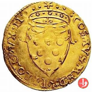 scudo d'oro del sole II serie (stemma sannitico coronato) 1537-1557 (Firenze)