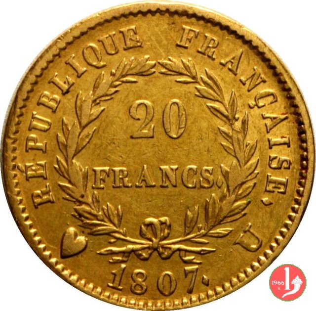 20 francs 1807 (Torino)