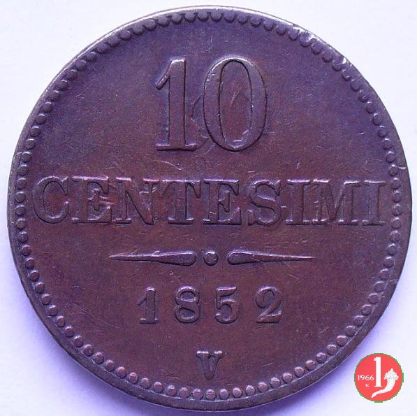 10 centesimi 1852 (Venezia)