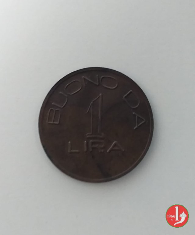 buono da 1 lira 1941 (Gondar)