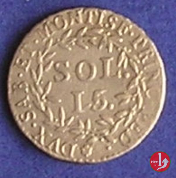 15 soldi 1794 (Torino)