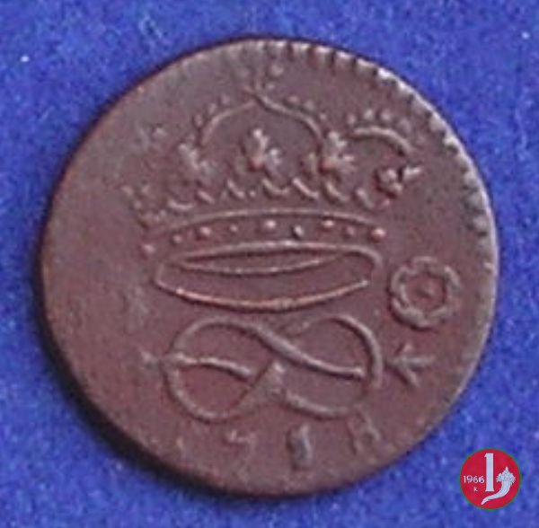 2 denari 1718 (Torino)