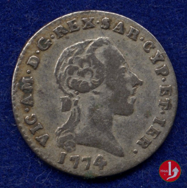 1/2 Reale 1774 (Torino)