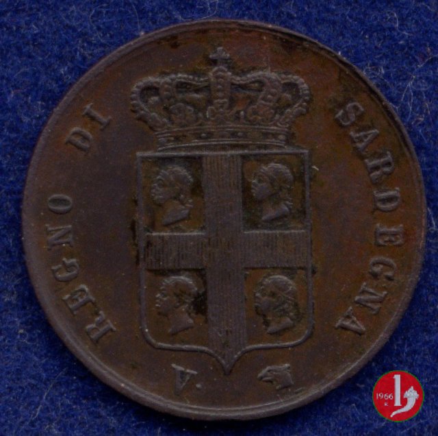 1 centesimo 1842 (Torino)