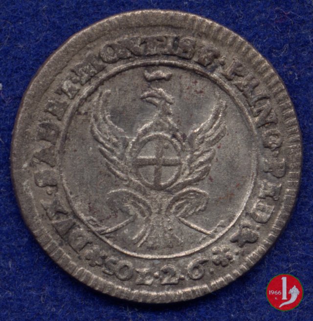 2,6 soldi 1757 (Torino)