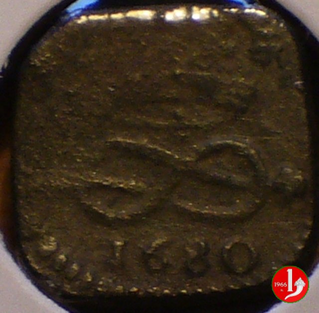 2 Denari II tipo 1680 (Torino)