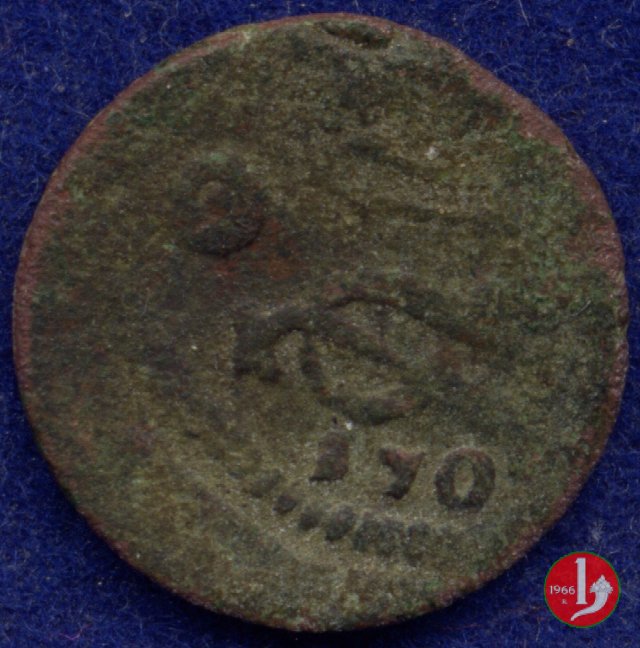 2 Denari II tipo 1707 (Torino)