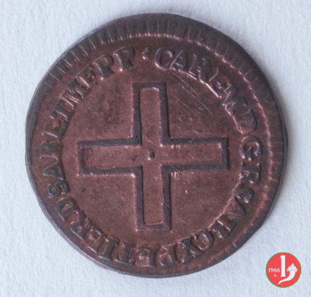 2 Denari 1757 (Torino)