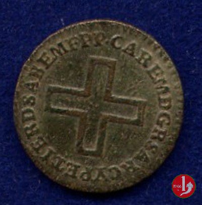 2 Denari 1762 (Torino)