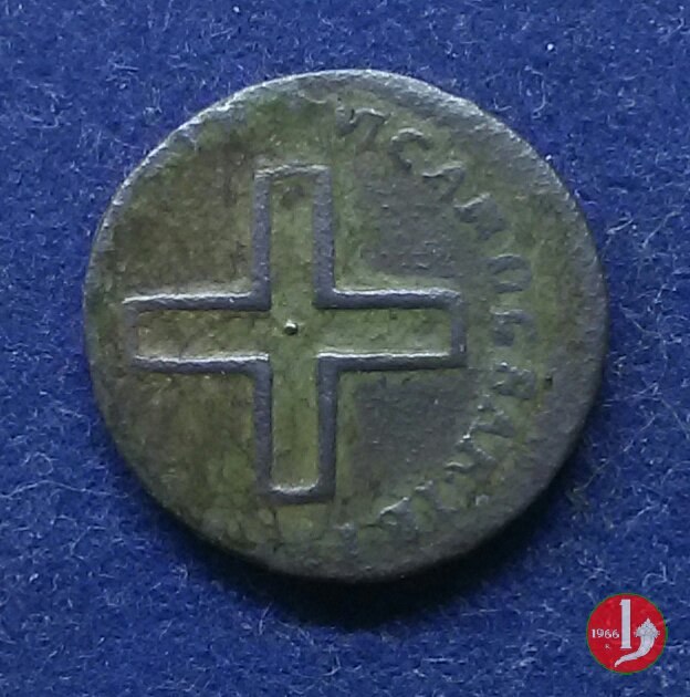 2 denari II tipo 1727 (Torino)