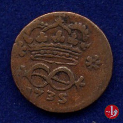 2 denari 1735 (Torino)