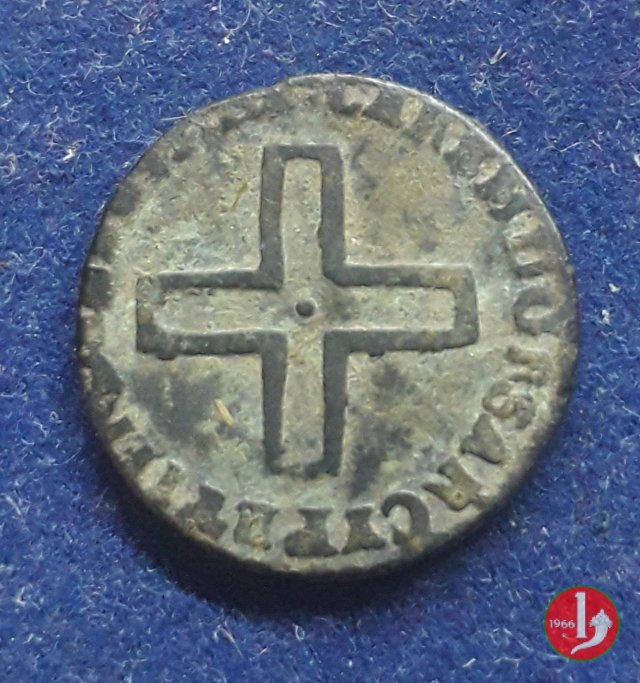 2 denari 1738 (Torino)