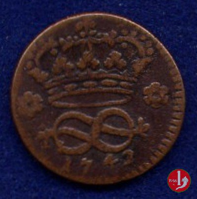 2 denari 1742 (Torino)