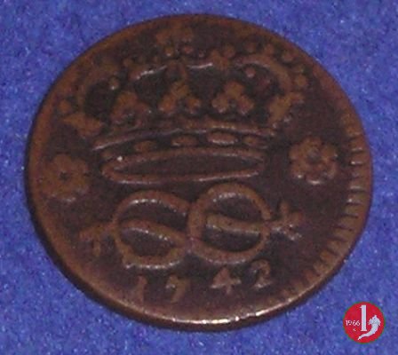 2 denari 1742 (Torino)