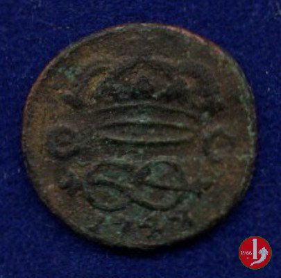 2 denari 1744 (Torino)