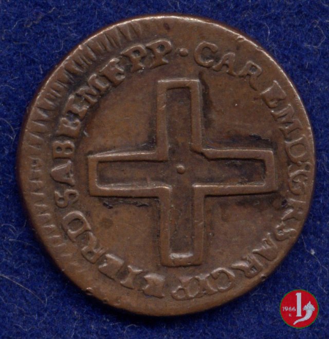 2 denari 1748 (Torino)