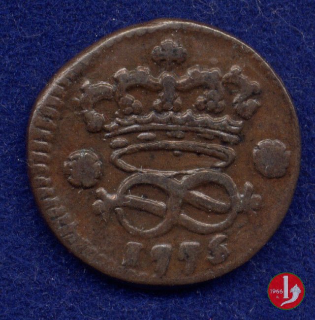 2 denari 1775 (Torino)