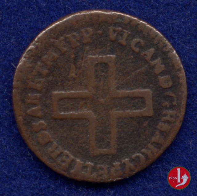 2 denari 1780 (Torino)