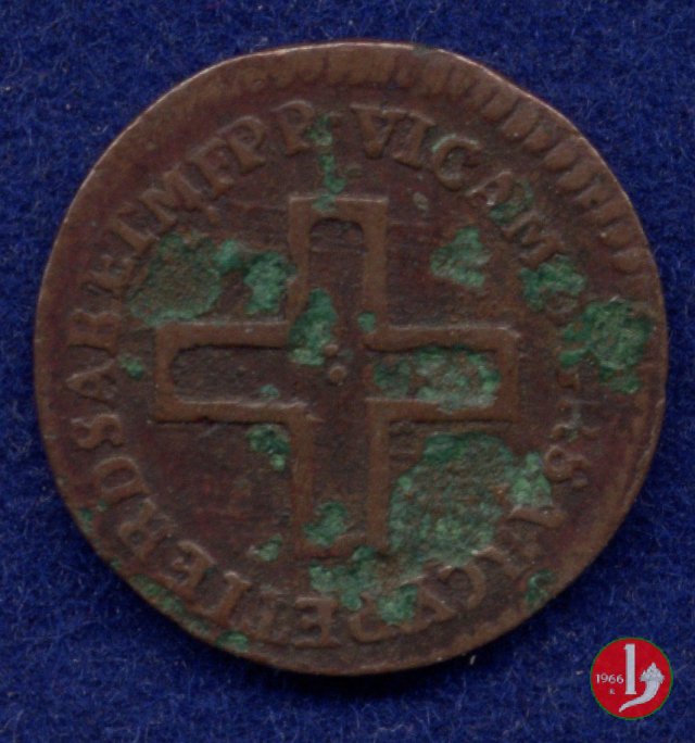 2 denari 1784 (Torino)