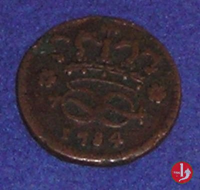 2 denari 1784 (Torino)