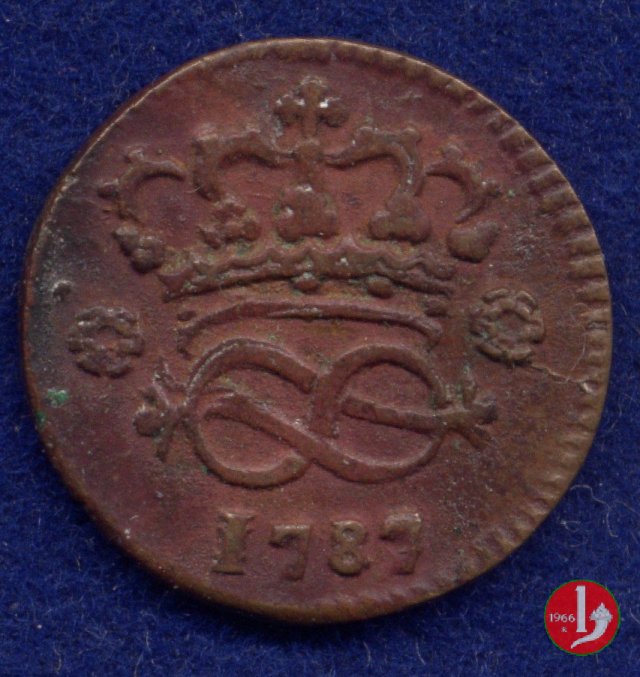 2 denari 1787 (Torino)