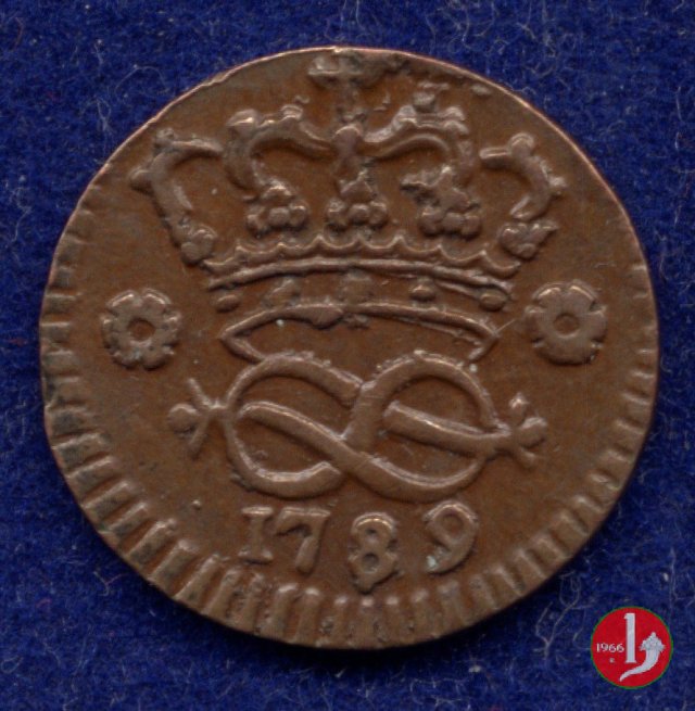 2 denari 1789 (Torino)