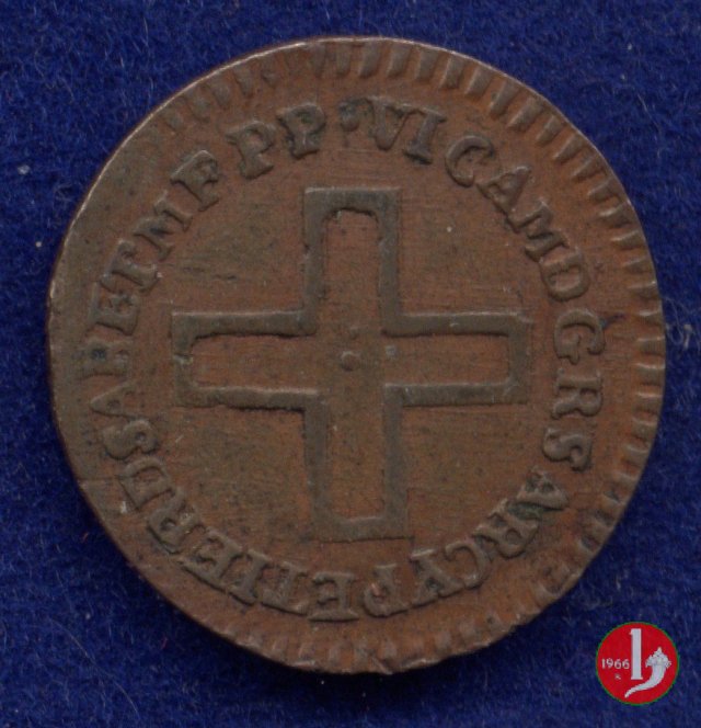 2 denari 1790 (Torino)