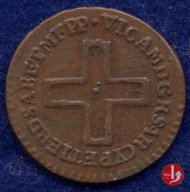 2 denari 1792 (Torino)