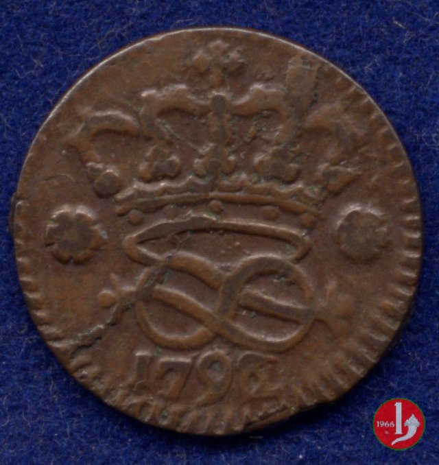 2 denari 1796 (Torino)