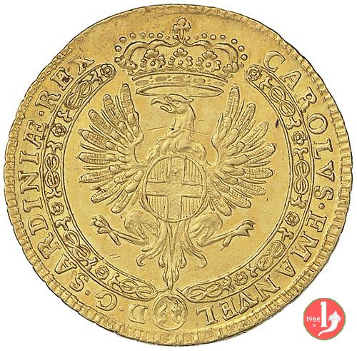 4 Zecchini 1745 (Torino)