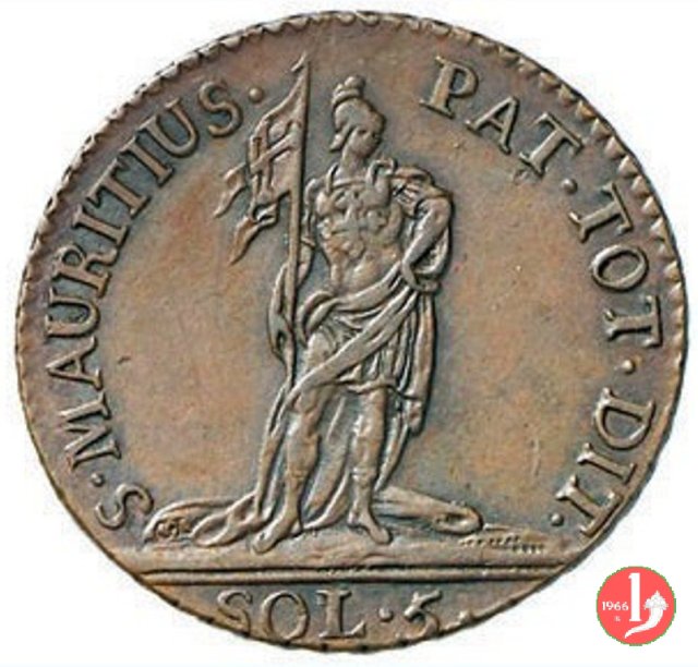 5 soldi 1794 (Torino)