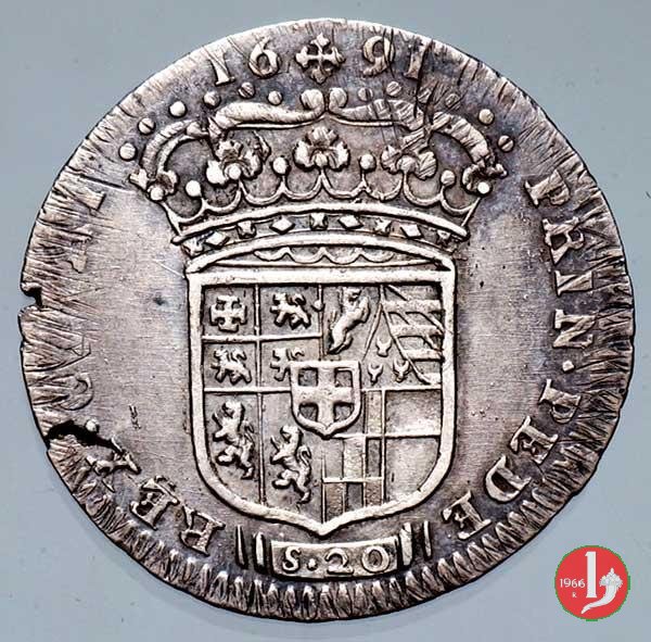 Lira II tipo 1691 (Torino)