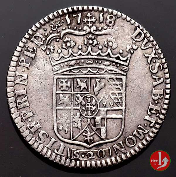 Lira II tipo 1718 (Torino)