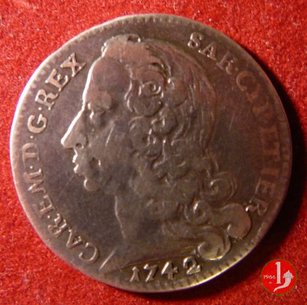 Lira II tipo 1742 (Torino)