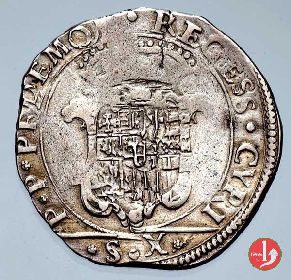 Mezza lira I tipo 1639 (Torino)