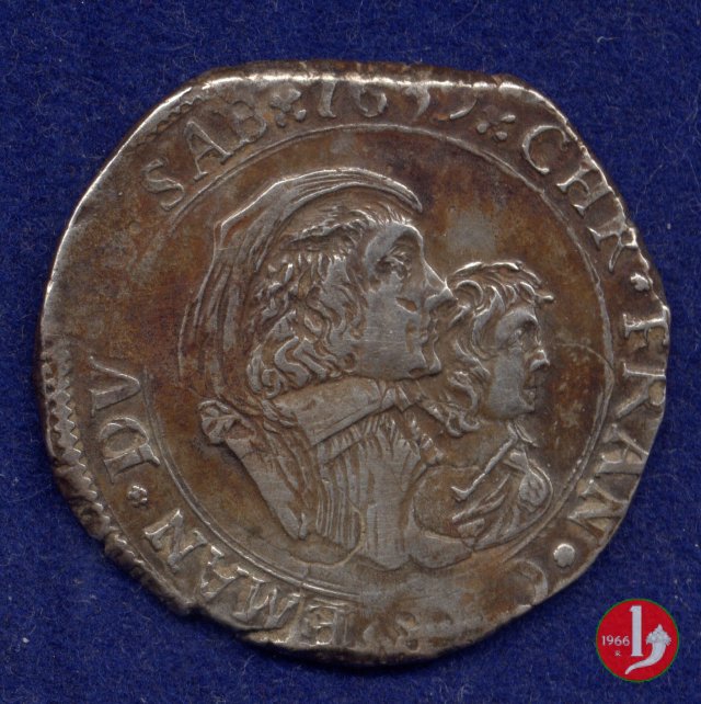 Mezza lira I tipo 1639 (Torino)